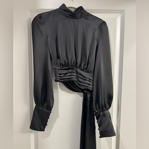 Zara black backless top - Picture 2 of 5